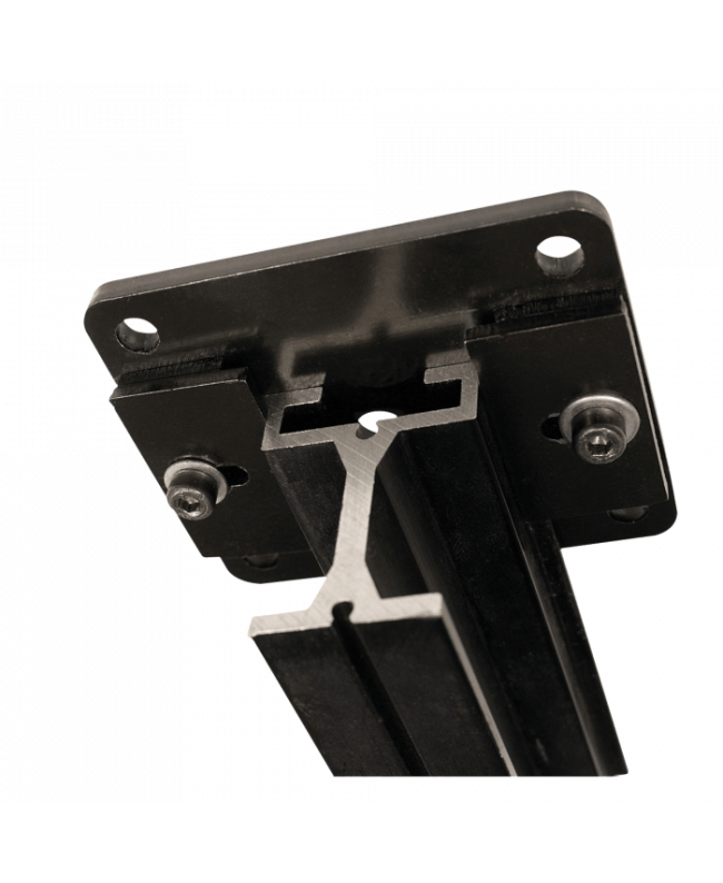Wentex Eurotrack - Ceiling Mount, Black Eurotrack