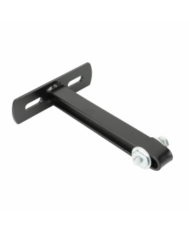 Wentex Eurotrack Braccio a muro 200 mm, nero Eurotrack