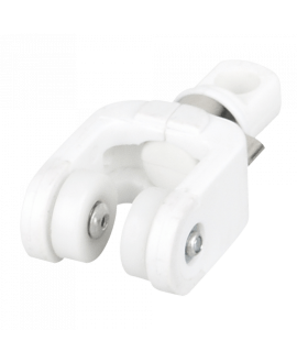 Wentex Eurotrack - rotelle - 2 ruote, bianco Eurotrack