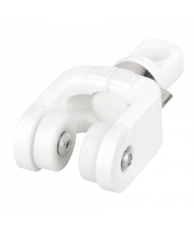 Wentex Eurotrack - rotelle - 2 ruote, bianco Eurotrack