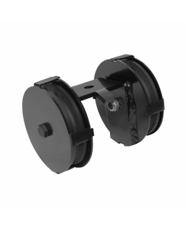 Wentex Eurotrack Double Wheel Pulley Eurotrack