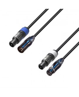 Adam Hall 5 STAR H PCON A 0500 Cavi ibridi alimentazione & segnale audio