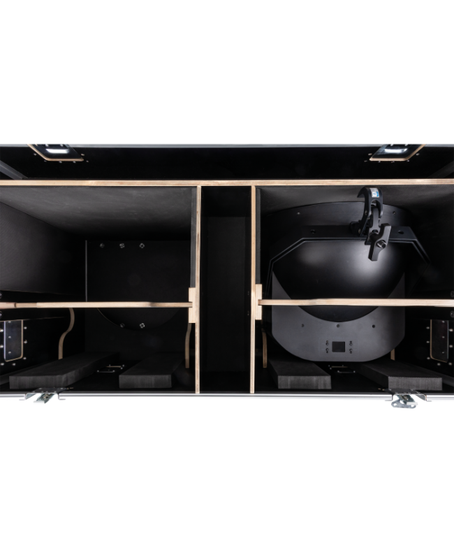 Showtec Flightcase für 2x Showtec Goliath Scheinwerfer-Cases