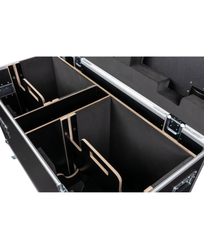 Showtec Flight case for 2x Showtec Goliath Cases for spotlights