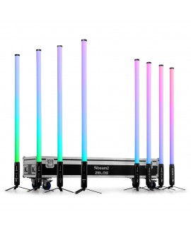Beamz Zelos LED Tube Set RGBW in/outdoor use, set of 8 Fari LED a batteria