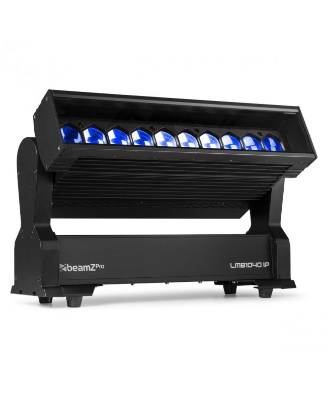 Beamz LMB1040IP Outdoor Moving Bar with Zoom Effetti a testa mobile