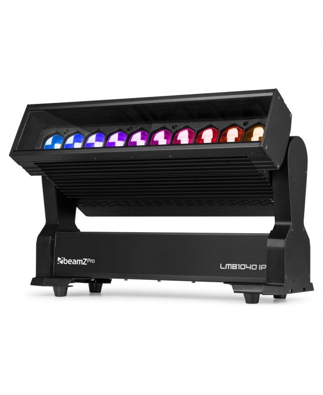 Beamz LMB1040IP Outdoor Moving Bar with Zoom Effetti a testa mobile