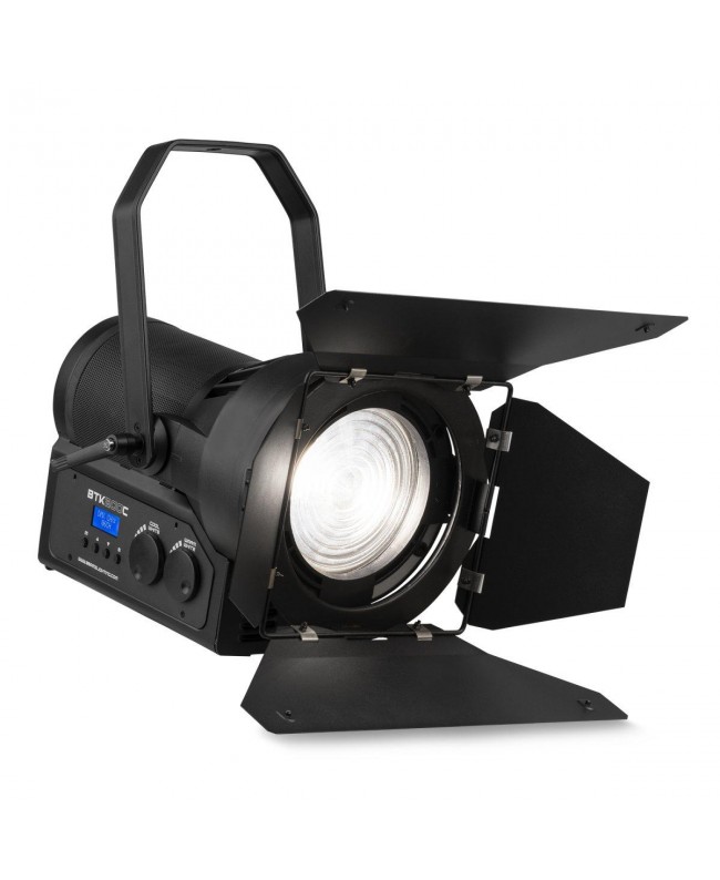 Beamz BTK200C Fresnel 200W CW/WW manual zoom Fari Fresnel