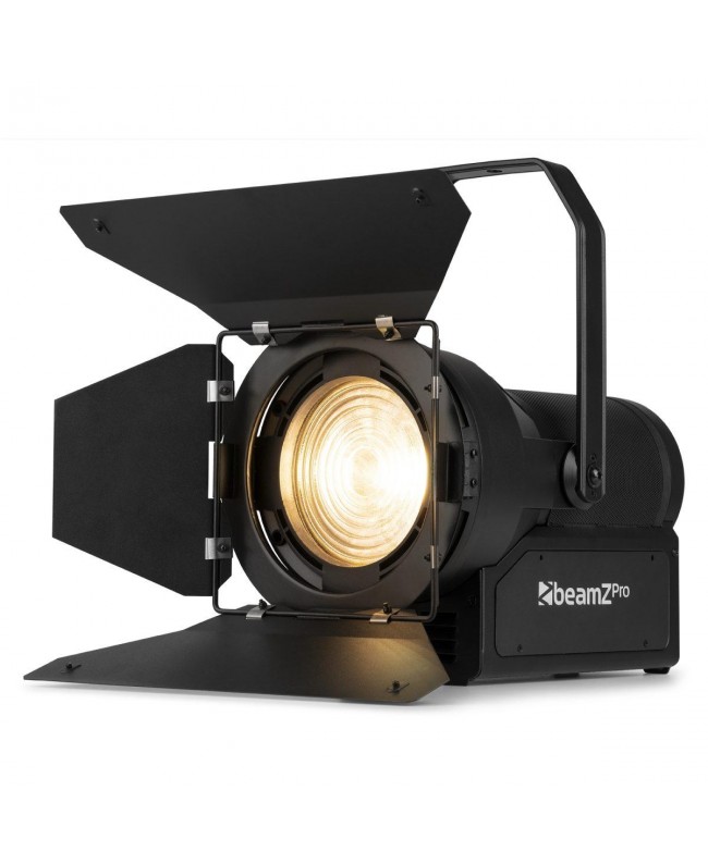 Beamz BTK200C Fresnel 200W CW/WW manual zoom Fari Fresnel