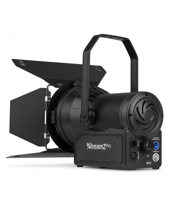 Beamz BTK200C Fresnel 200W CW/WW manual zoom Fari Fresnel
