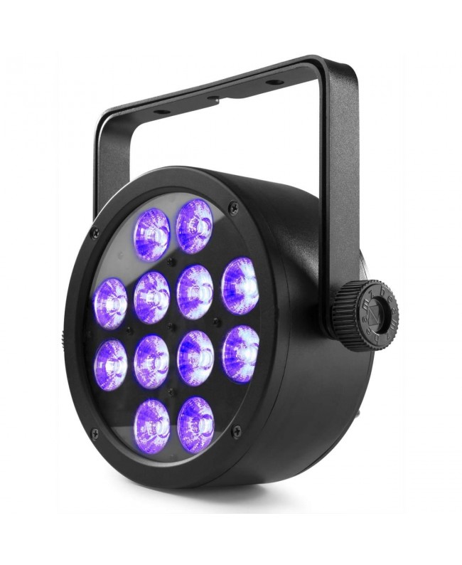 Beamz BAC306 ProPar Alu12 x12W6-1RGBWA-UV LED PAR