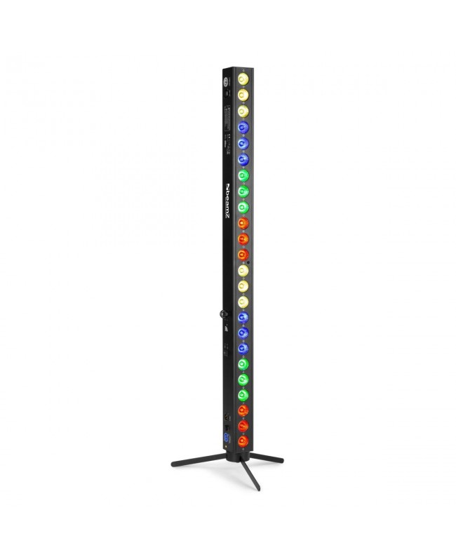 Beamz BBB243 LED BAR 24x3W RGB WDMX Batt Batteriebetriebene Leuchten