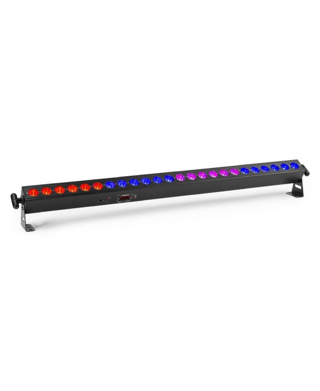 Beamz BBB243 LED BAR 24x3W RGB WDMX Batt Batteriebetriebene Leuchten