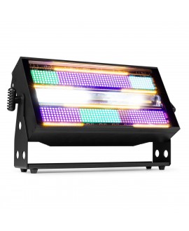 Beamz BS1200 Stroboscope Combi CW+RGB Strobo