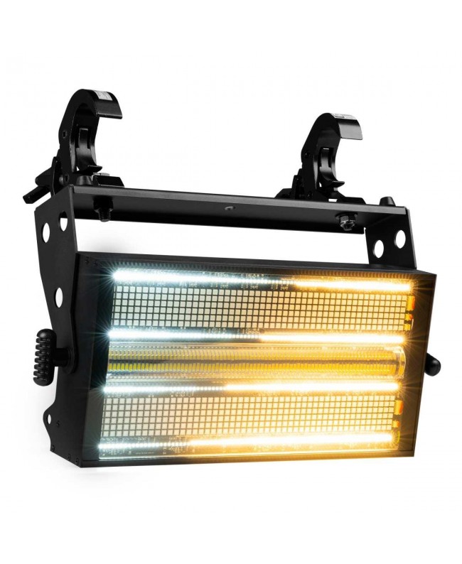 Beamz BS1200 Stroboscope Combi CW+RGB Stroboskope