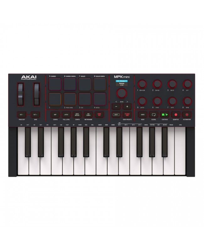 AKAI MPK mini 4 Black Master Keyboards MIDI