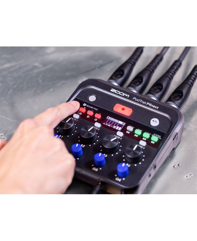 Zoom PodTrak P4next Mobile Recorder