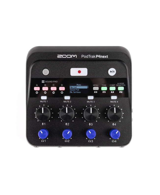 Zoom PodTrak P4next Mobile Recorder