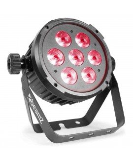 Beamz BT270 Flat Par 7x6W 4in1 DMX IRC PAR LED
