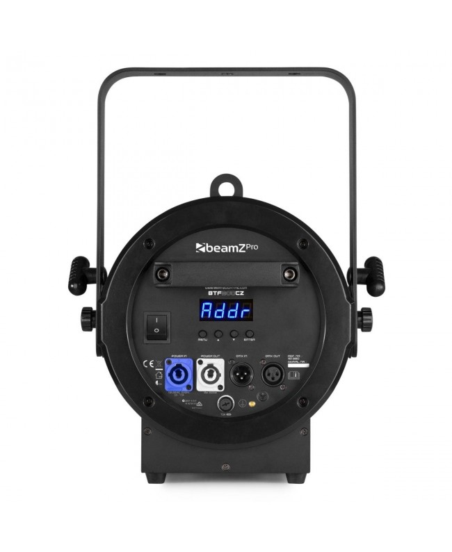 Beamz BTF200CZ Fresnel Zoom 200W RGBW LED Fresnel