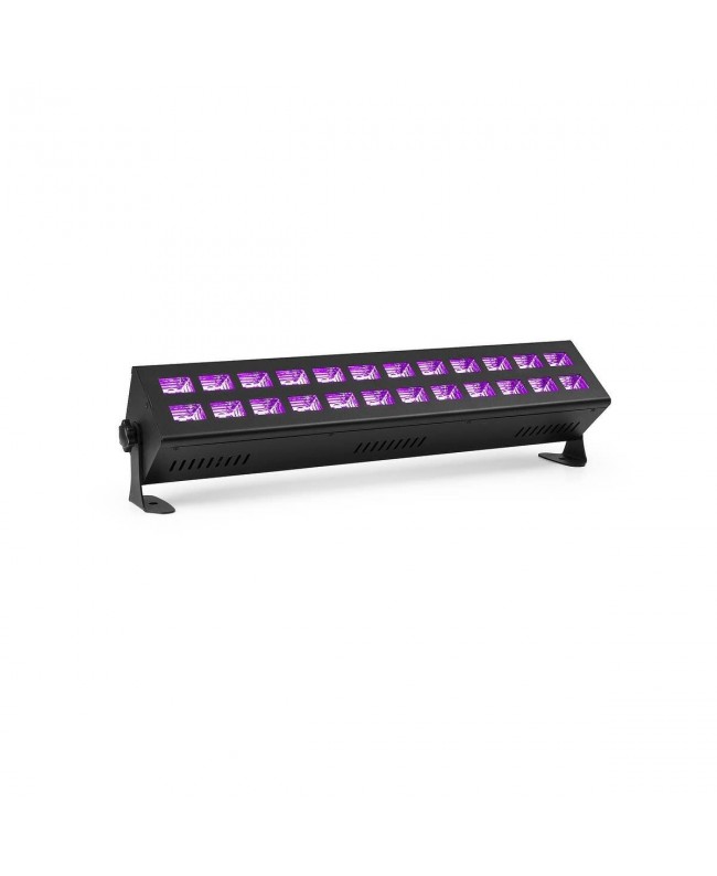 Beamz BUV243 LED BAR 24x3W UV IRC DMX Barre LED
