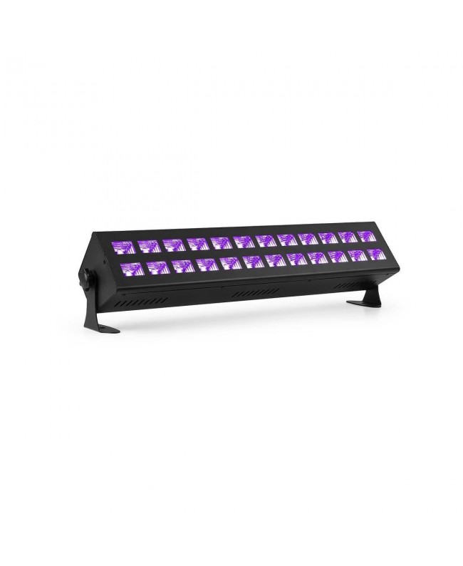 Beamz BUV243 LED BAR 24x3W UV IRC DMX Barre LED