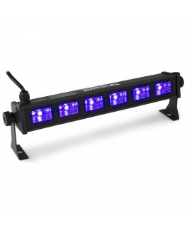 Beamz BUV63 LED bar 6x3W UV Barre LED