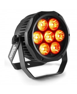 Beamz BWA410 AluPAR IP65 7x10W 4in1 RGBW LED PAR
