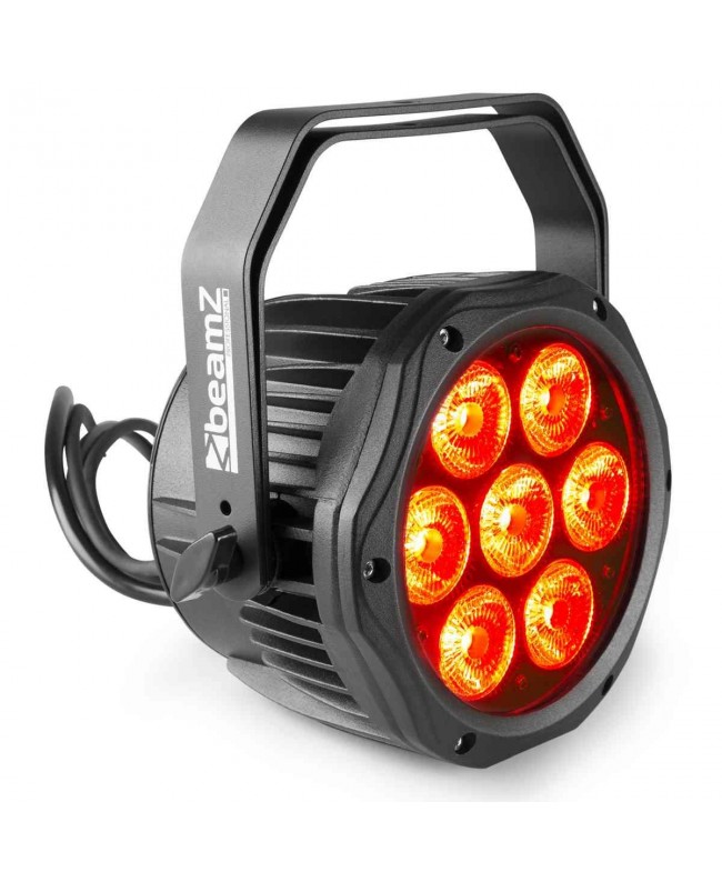 Beamz BWA410 AluPAR IP65 7x10W 4in1 RGBW PAR LED