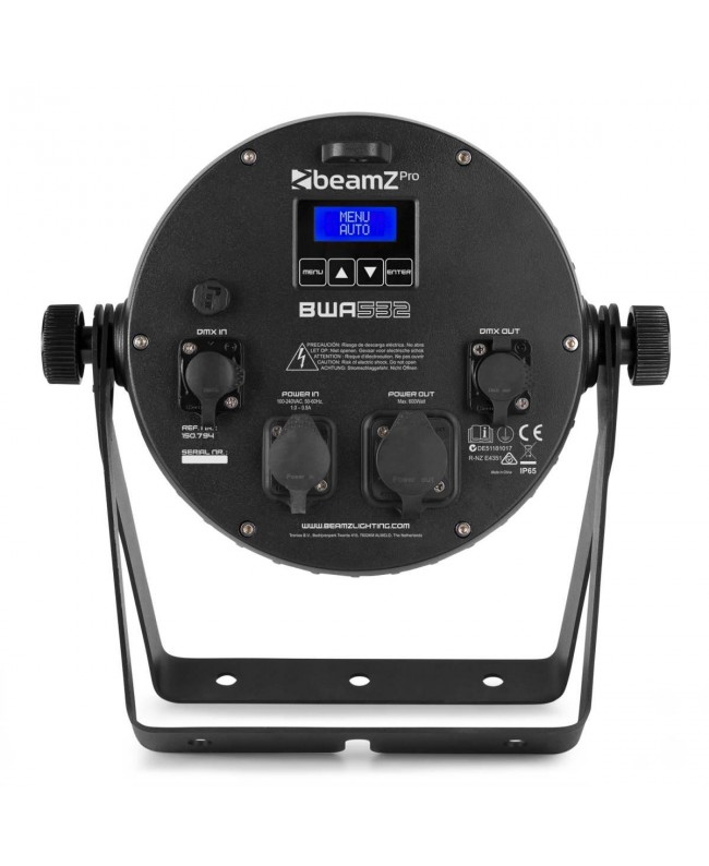 Beamz BWA532 Led AluPAR IP65 12x12W 4-1 LED PAR