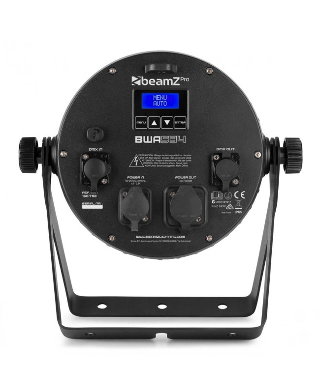 Beamz BWA534 Led AluPAR IP65 12x15W 6-1 PAR LED