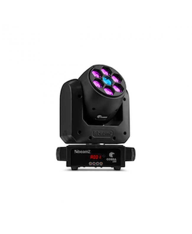 Beamz COBRA 160 Spot100W+Be-Eye Teste mobili Wash