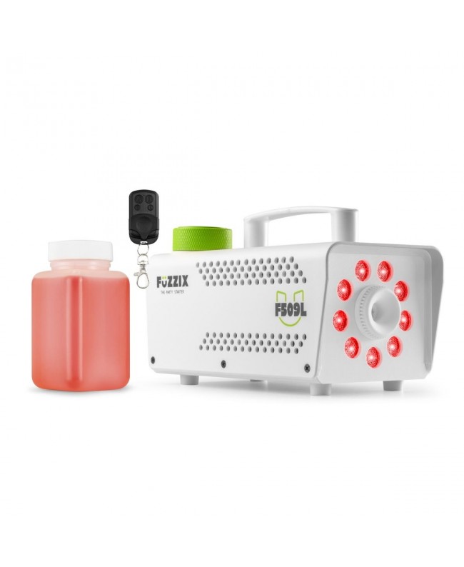 Beamz F509LW Party Smoke Mach.9LED RGB Wht Macchine del fumo