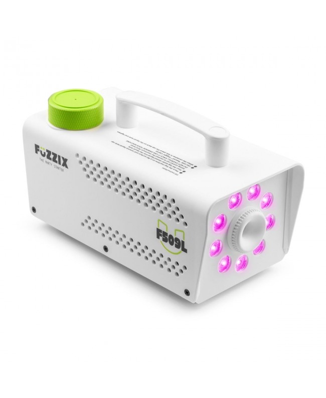 Beamz F509LW Party Smoke Mach.9LED RGB Wht Foggers