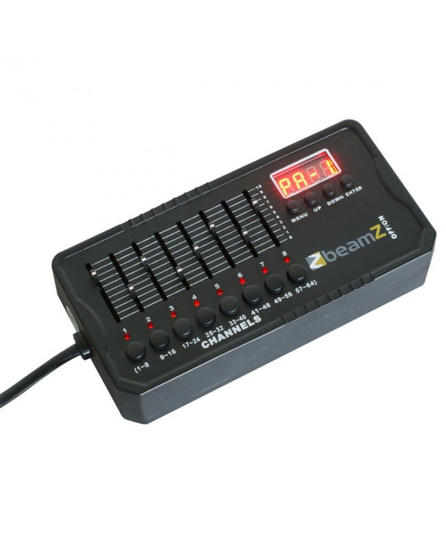 Beamz DMX-512MINI controller Batt. Fader Desks