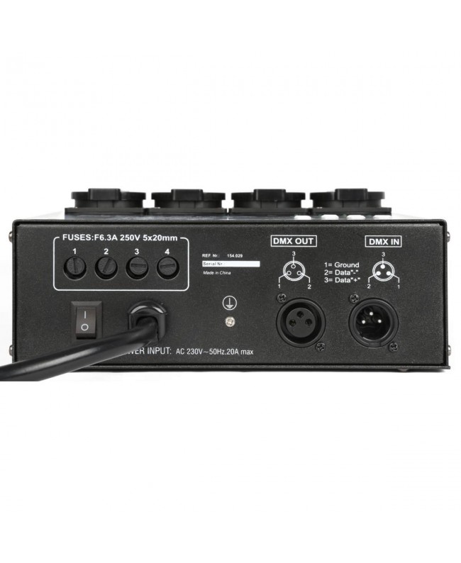 Beamz DMX004DII 4 Channel Switch Pack Dimmer & Switch Packs