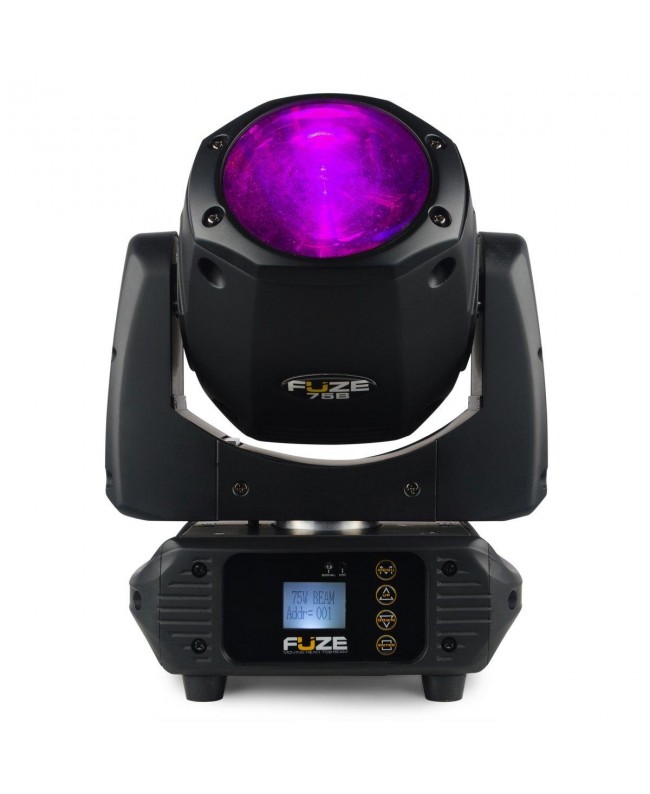 Beamz Fuze75B Beam 75W LED Mov.Head DMX Movinglights Wash