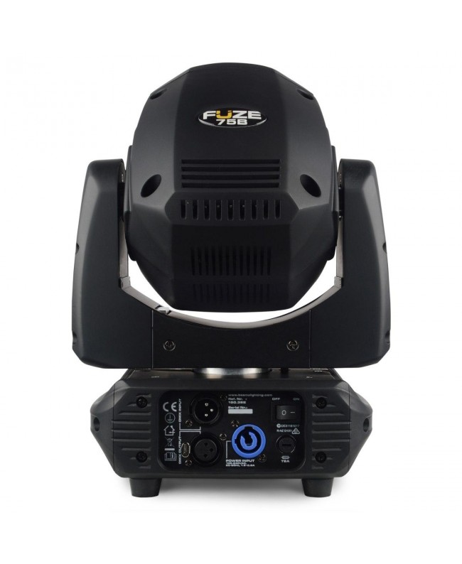 Beamz Fuze75B Beam 75W LED Mov.Head DMX Teste mobili Wash