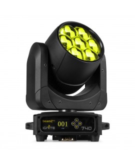 Beamz IGNITE740 Wash 7x40W Zoom Pix.cntr. Teste mobili Wash