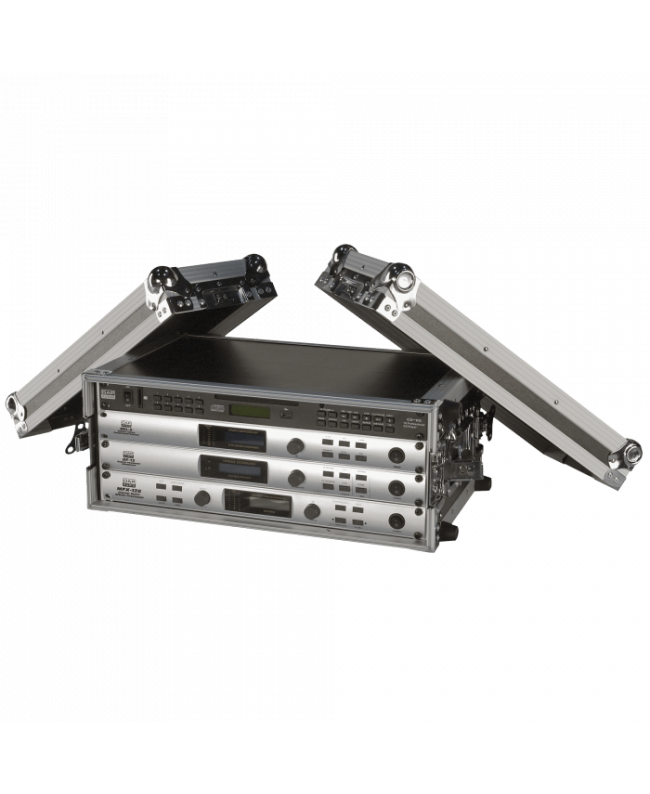 Showgear Compact Flight case for effects 4U 19" Racks