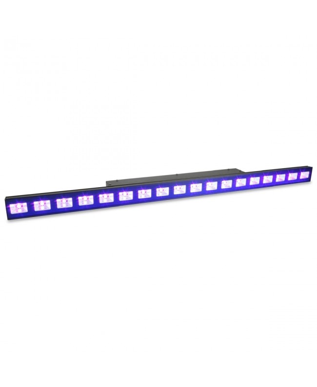 Beamz LCB48UV LED BAR 18x3W UV DMX IRC 1m Barre LED