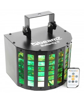 Beamz LED 24 Butterfly II 6x3W RGBAWP IR LED Effekte