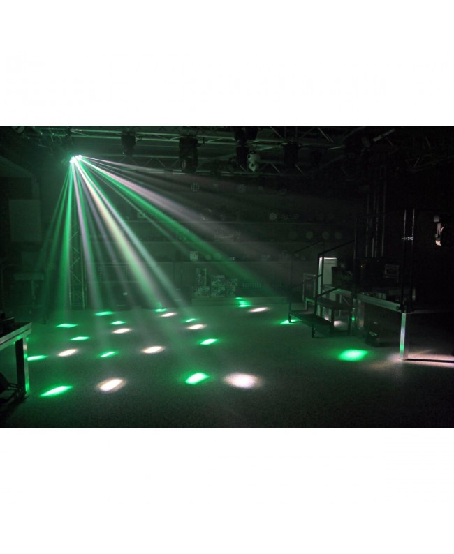 Beamz LED Mini Mushroom 6x3W RGBWA Auto/s Effetti LED