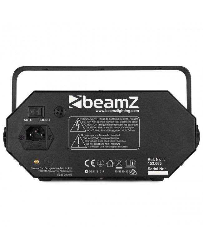 Beamz LEDWAVE 1x4W water 4xUV/W, 6x3W LED Effetti LED