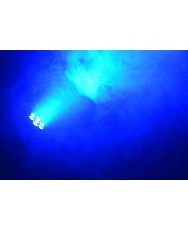 Beamz MHL74 Wash 7x10W QUAD 12chDMX Teste mobili Wash