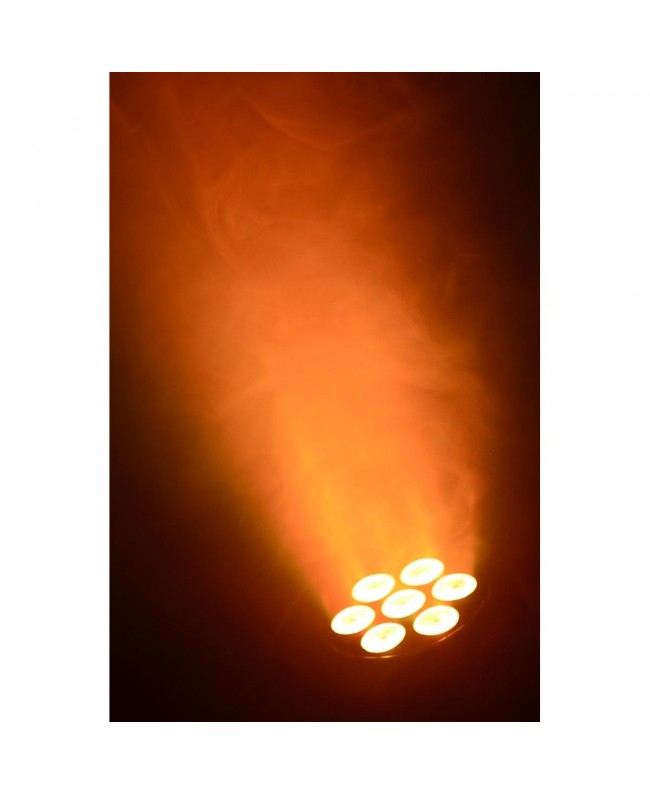 Beamz MHL74 Wash 7x10W QUAD 12chDMX Teste mobili Wash