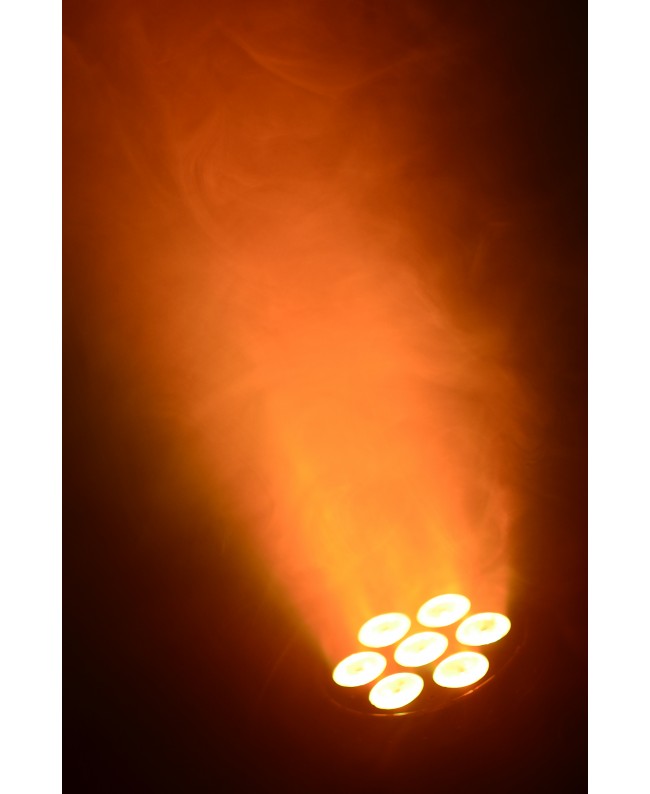 Beamz MHL74 Wash 7x10W QUAD 12chDMX WHITE Teste mobili Wash