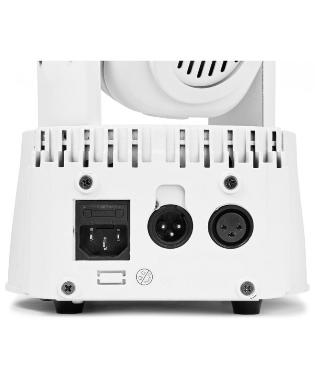 Beamz MHL74 Wash 7x10W QUAD 12chDMX WHITE Teste mobili Wash