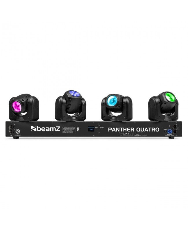 Beamz PANTHER Quatro Beam Bar Effetti LED