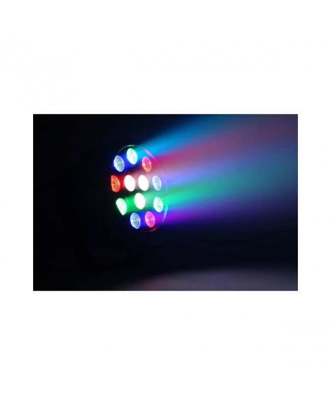 Beamz PartyPar 12x1W RGBW DMX LED PAR